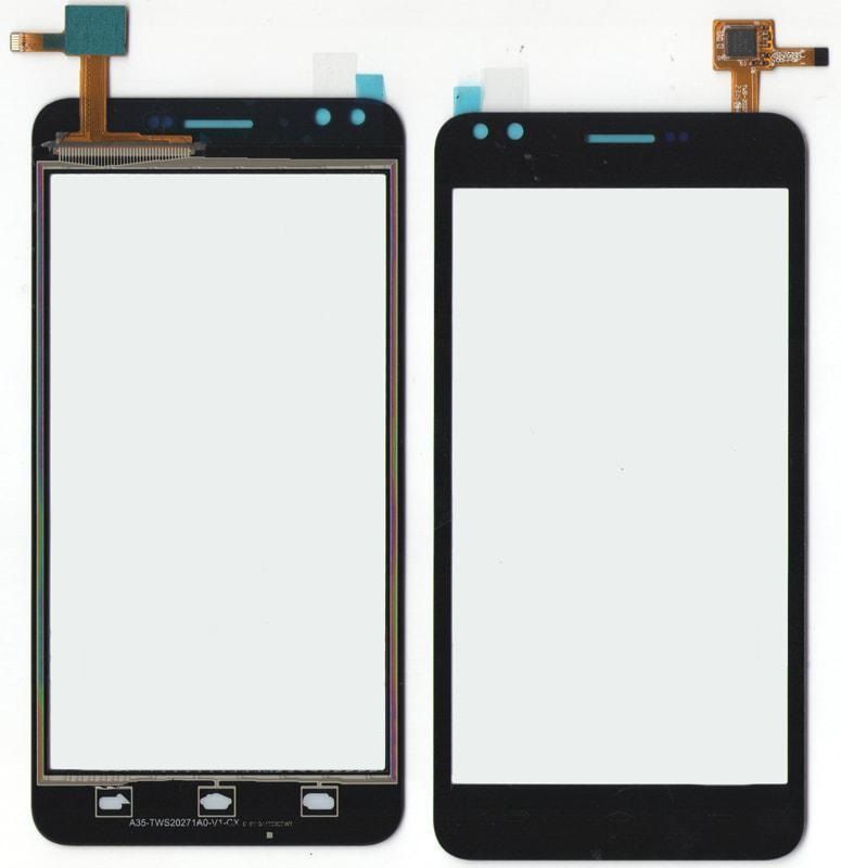 Сенсор (тачскрин) Prestigio MultiPhone PSP3504 Muze C3 черный 11447 фото