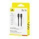 Кабель Baseus Silky Series Fast Charging Type-C - Lightning 1м PD 20W чорний P10377700113-00 33790 фото 2