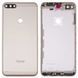 Задня кришка для Huawei Honor 7c Pro (LND-L29) золотиста 11908 фото 3