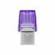 Флеш пам'ять Kingston USB 3.2 DT microDuo 3C 256GB (Type-A/Type-C) (200Mb/s) 27265 фото 2