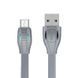 Кабель Wesdar T6 MicroUSB 1m 2A Grey 16732 фото 1