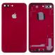 Корпус Apple iPhone 7 Plus красный 22432 фото