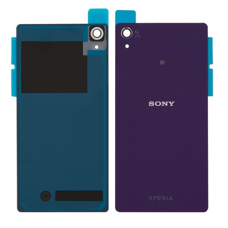 Задняя крышка для Sony D6502, D6503 Xperia Z2 фиолетовая Оригинал Китай 08472 фото
