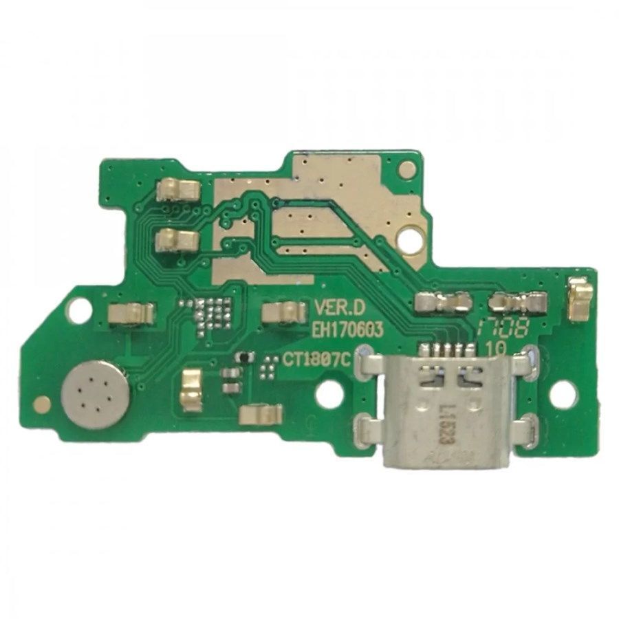 Нижняя плата для Huawei Y7 2018, Nova 2 Lite LDN-L21 с разьемом зарядки и микрофоном 23484 фото