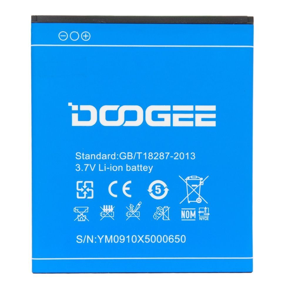 Аккумулятор Doogee X5, X5 Pro, X5S 2400mAh 06312 фото