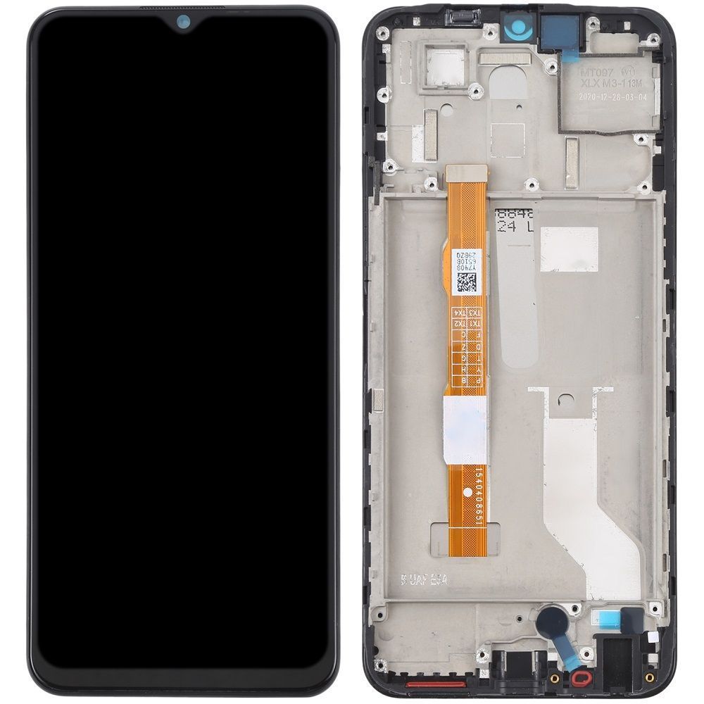 Дисплей для Vivo Y31s V2054A, V2068A, Y52s V2057A с рамкой черный Оригинал Китай 30291 фото