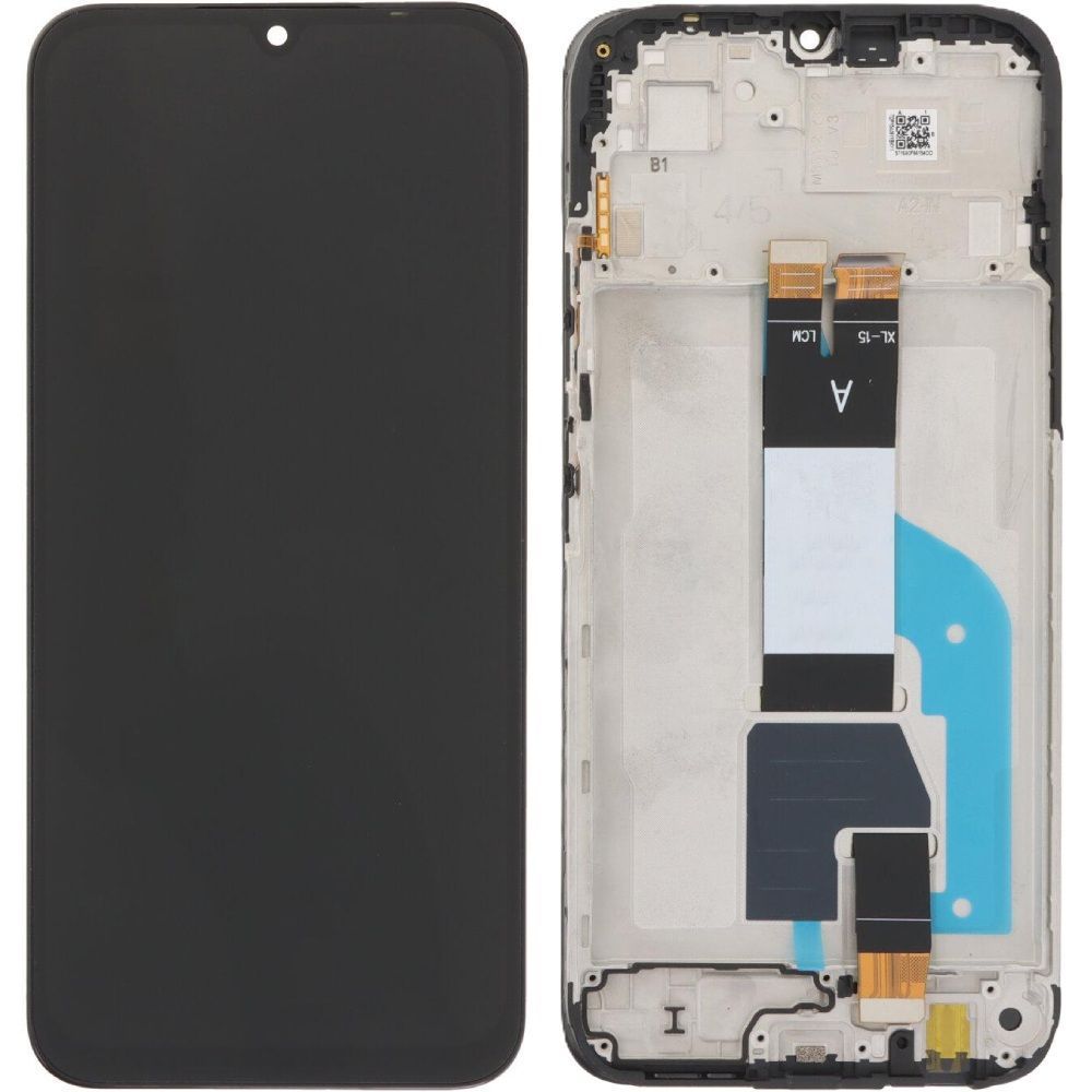 Дисплей для Xiaomi Redmi 15C 4G, Poco C85 4G Global 167 mm с рамкой черный 32537 фото