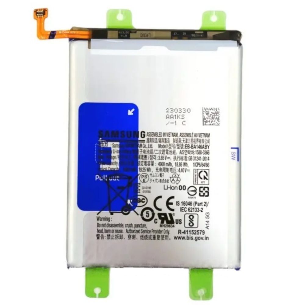 Аккумулятор Samsung EB-BA146ABY для A146 Galaxy A14 5G 5000 mAh Оригинал Китай 30801 фото
