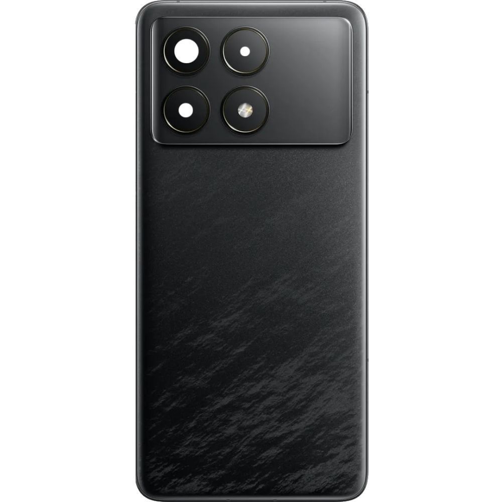 Задня кришка для Xiaomi Poco F6 Pro, Redmi K70 чорна зі склом камери оригінал Китай 33539 фото