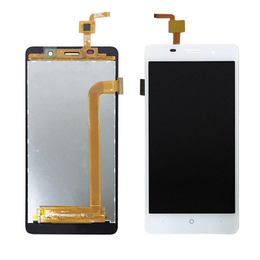 Дисплей Bravis A504 Trace Dual Sim, X500 Trace Pro, Leagoo M5, Assistant AS-5433 Secret с сенсором (тачскрином) белый 11037 фото