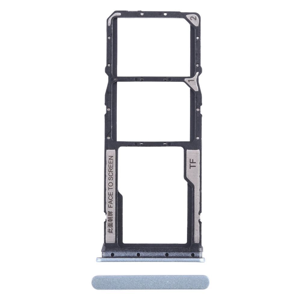 Держатель SIM-карты и карти памяти для Xiaomi Redmi 13C, Poco C65 синий, Navy Blue 31369 фото