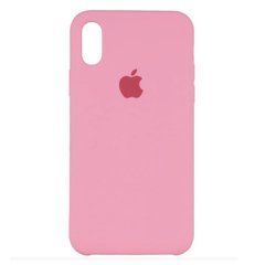 Чехол силиконовый Silicone Case для Apple iPhone X, iPhone XS Firefly Rose 25226 фото