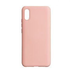 Чехол силиконовый Silicone Case для Xiaomi Redmi 9A Pink 18983 фото