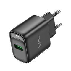 Сетевое зарядное устройство Hoco C140A Smart QC 3.0 USB черный 31632 фото