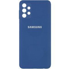 Чехол силиконовый Silicone Case для Samsung A325F A32 (2021) Fluorescent Blue 23843 фото