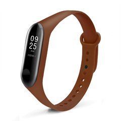 Ремешок Xiaomi для Mi Band 3, Mi Band 4 темно коричневый 13573 фото