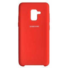 Чехол силиконовый Soft Case Samsung A530 A8 (2018) красный 14337 фото
