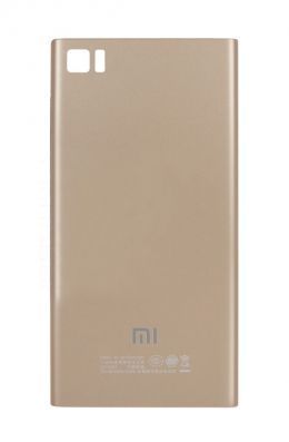 Задняя крышка для Xiaomi Mi3 золотистая TD-CDMA 03181 фото