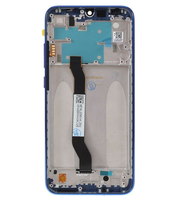 Дисплей для Xiaomi Redmi Note 8 с рамкой синий Neptune Blue Оригинал Китай 23249 фото