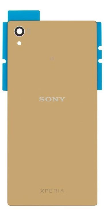 Задняя крышка для Sony E6603, E6633, E6653, E6683 Xperia Z5 золотистая Оригинал Китай 05801 фото