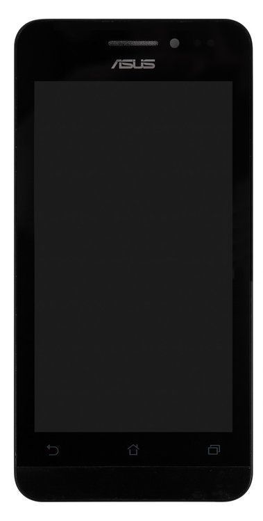 Дисплей для Asus ZenFone 4 (A450CG) с рамкой черный 05594 фото