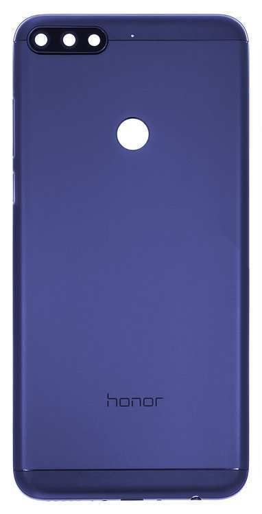 Задняя крышка для Huawei Honor 7c Pro (LND-L29) синяя 11909 фото