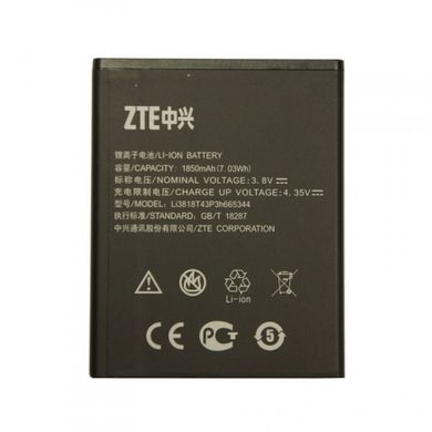 Аккумулятор ZTE Blade A520 Li3824T44P4h716043, 2400 mAh 11893 фото