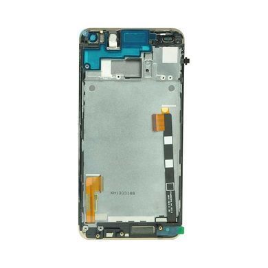 Дисплей HTC One M7 801e з рамкою золотой 00189 фото