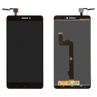 Дисплей для Xiaomi Mi Max, Mi Max Pro, Mi Max Prime чорний 05459 фото