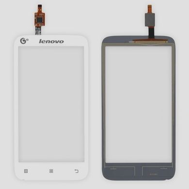 Сенсор (тачскрин) Lenovo A398, A398T белый 00688 фото