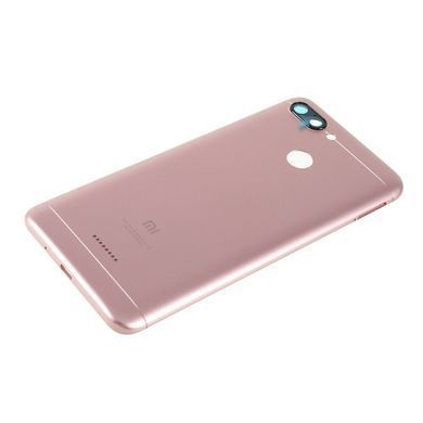 Задняя крышка для Xiaomi Redmi 6 на 2 Sim карты, розовая 13381 фото