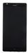 Дисплей для Nokia Lumia 1320 з рамкою чорний 01438 фото 3