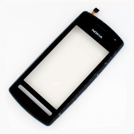 Сенсор (тачскрин) Nokia 600 и рамкой черный Оригинал Китай 01546 фото