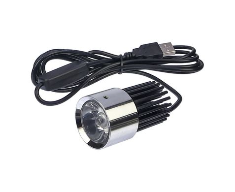 Лампа ультрафіолетова UV lamp, в алюмінієвому корпусі (живлення від USB 5V) 16956 фото