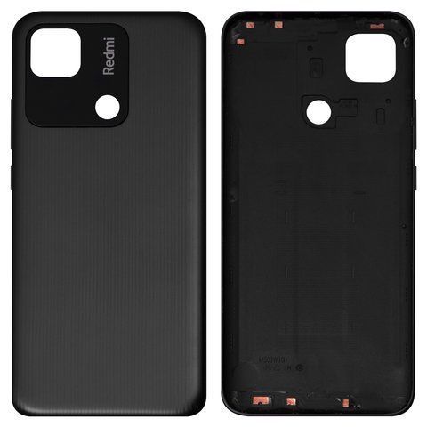 Задняя крышка для Xiaomi Redmi 10A черная 11532 фото