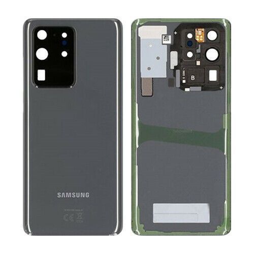 Задняя крышка для Samsung G988F Galaxy S20 Ultra серая со стеклом камеры 24531 фото