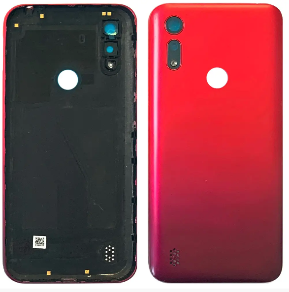 Задня кришка для Motorola XT2053 Moto E6s 2020 червона зі склом камери Оригінал Китай 12343 фото