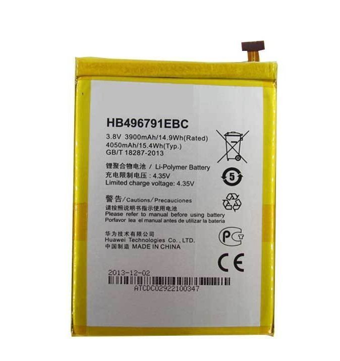 Акумулятор Huawei HB496791EBC для Ascend Mate, Ascend Mate 2 3900 mAh 08597 фото