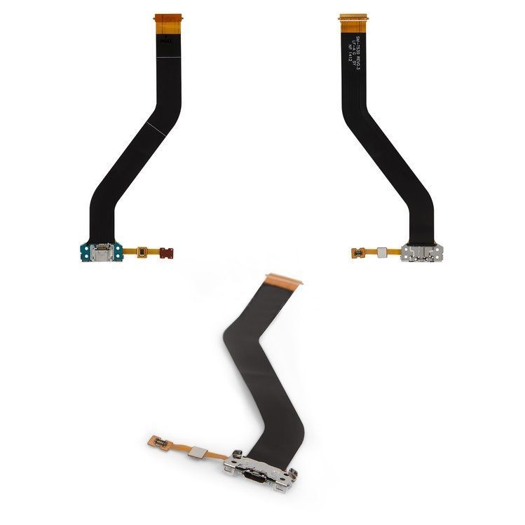 Шлейф для Samsung T530, T531, T535 Galaxy Tab 4 10.1 з роз'ємом зарядки і мікрофоном 07483 фото