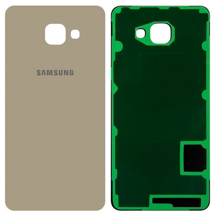 Задняя крышка для Samsung A710F Galaxy A7 (2016) золотая 06211 фото