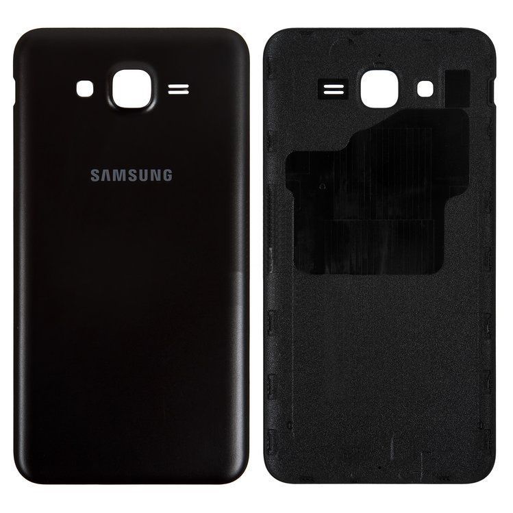 Задняя крышка для Samsung J700H/DS Galaxy J7 (2015) черная 06983 фото