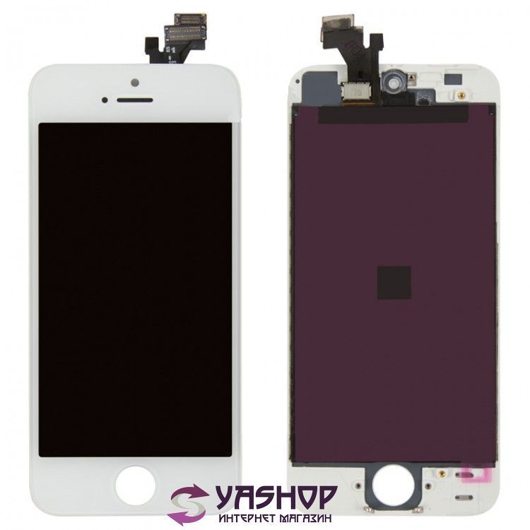 Дисплей для Apple iPhone 5 белый Хайкопия 01226 фото