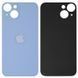 Задняя крышка для Apple iPhone 14 голубая Blue, с большим отверстием под камеру Оригинал Китай 32586 фото