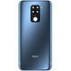Задняя крышка для Xiaomi Redmi Note 9, Redmi 10X 4G синяя, серая Midnight Grey со стеклом камеры 32687 фото