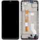 Дисплей для Vivo Y31s V2054A, V2068A, Y52s V2057A с рамкой черный Оригинал Китай 30291 фото