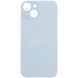 Задняя крышка для Apple iPhone 15 синяя, с большим отверстием под камеру 32887 фото
