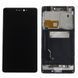 Дисплей для Xiaomi Mi4c с рамкой черный 10670 фото