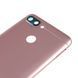Задняя крышка для Xiaomi Redmi 6 на 2 Sim карты, розовая 13381 фото 2