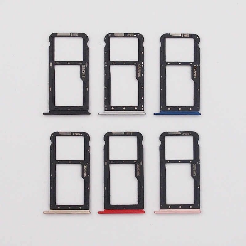 Держатель Sim-карты и карты памяти Meizu M5c (M710H) красный 11212 фото