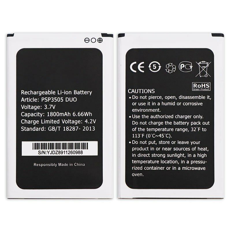 Аккумулятор Prestigio PSP3505, 3509, 3519, 3503, 1800mAh 22863 фото
